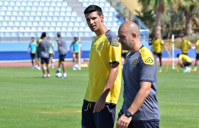 Primer entrenamiento de la UD Las Palmas