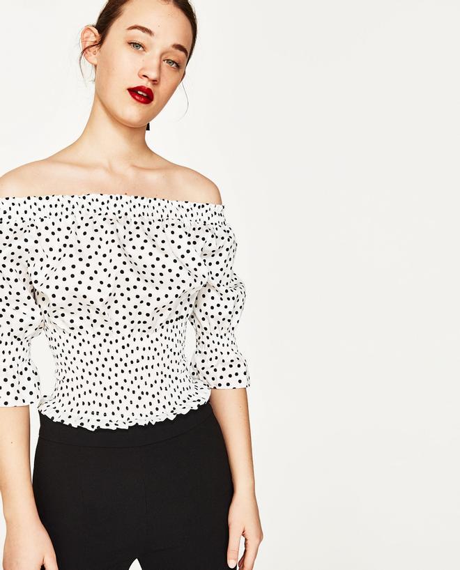 Body de lunares de Zara