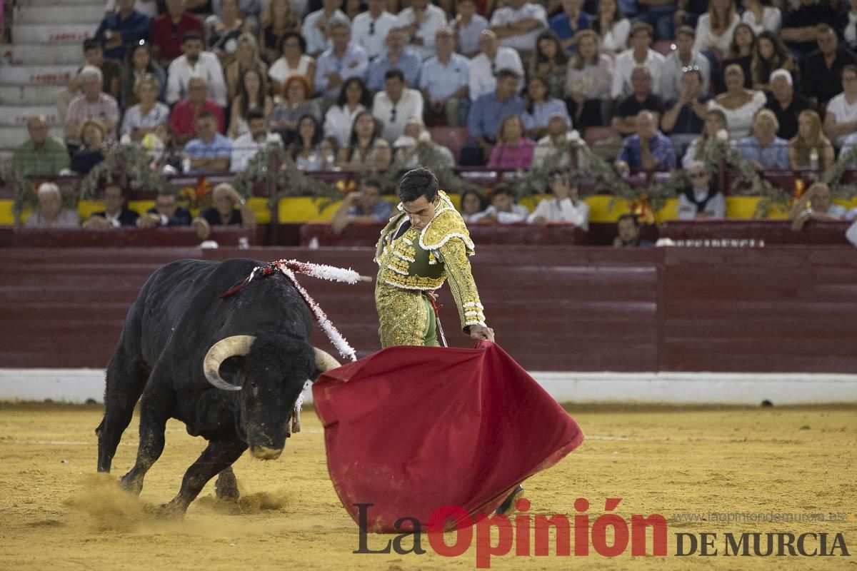 Cuarta corrida en la Feria Taurina de Murcia (Castella, Manzanares y Ureña)
