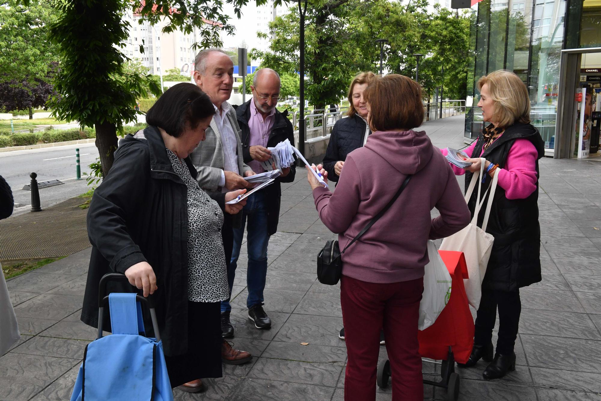 Campaña electoral: el PP busca apoyos en Elviña