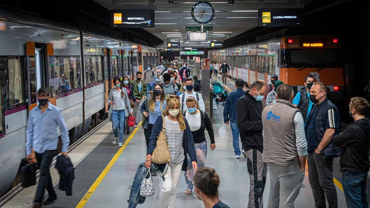 Estación de Rodalies de La Sagrera.