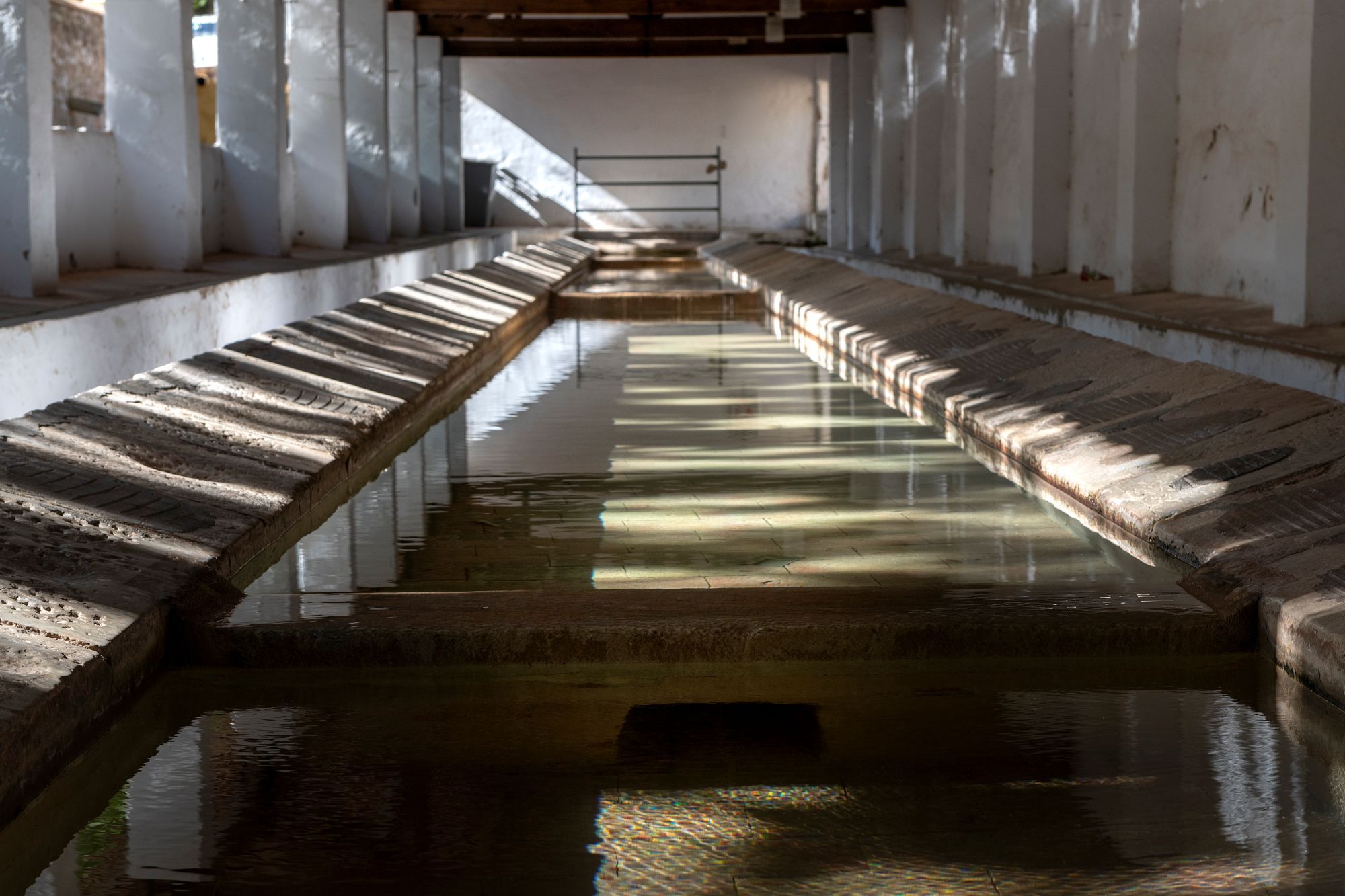 El lavadero municipal del pueblo