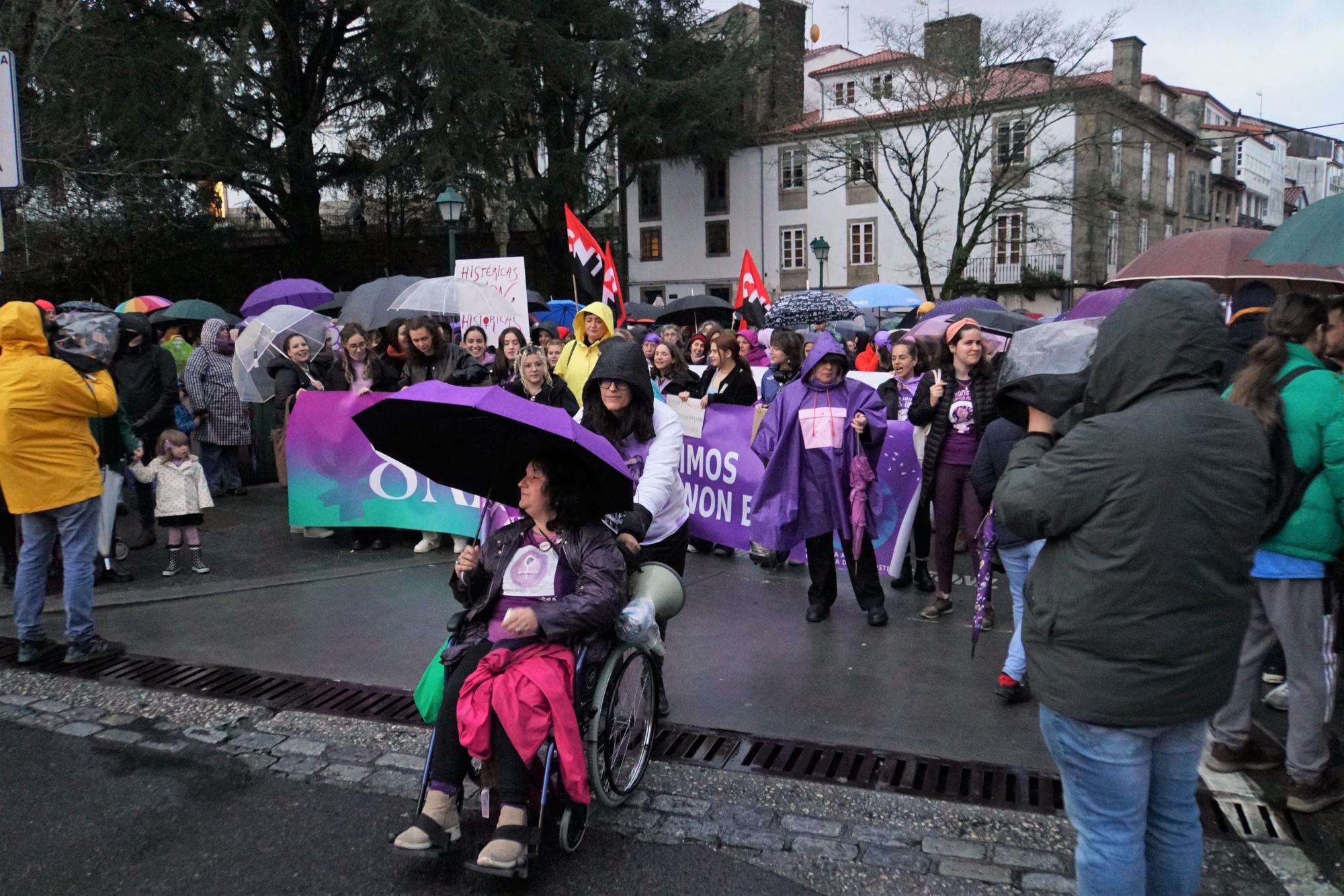 Manifestaciones 8M en Santiago de Compostela