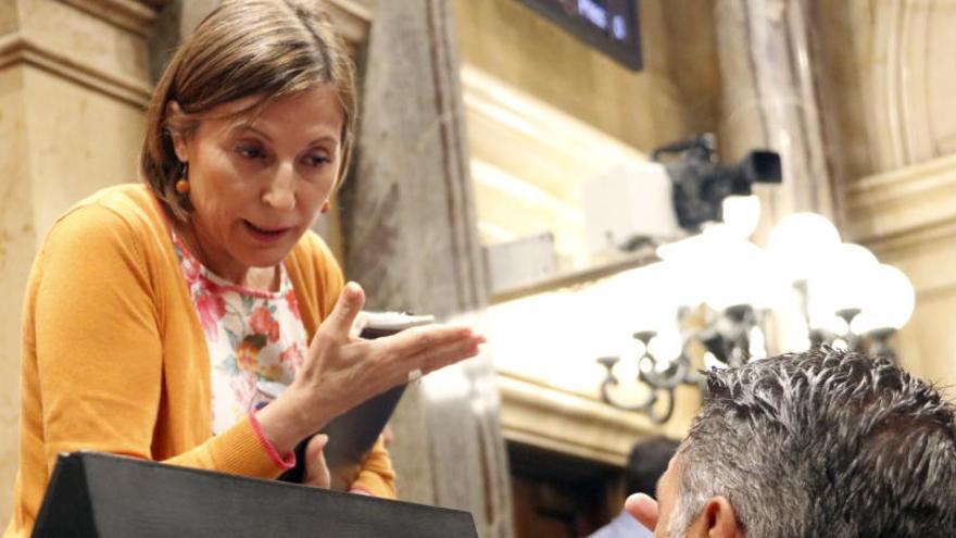 El TC rebutja del tot la recusació dels seus membres plantejada per Forcadell