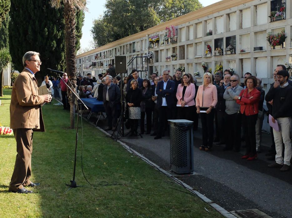 Homenatge a les víctimes de la Guerra Civil