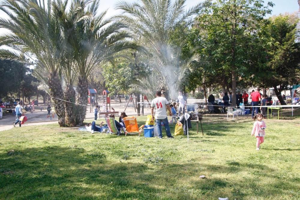 Ambiente en La Repanocha durante el Bando de la Huerta 2018