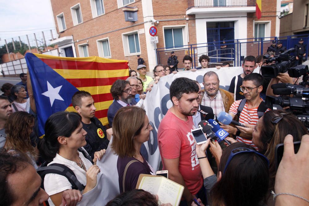 Dos gironins han declarat avui davant la Policia per clonar les webs del referèndum