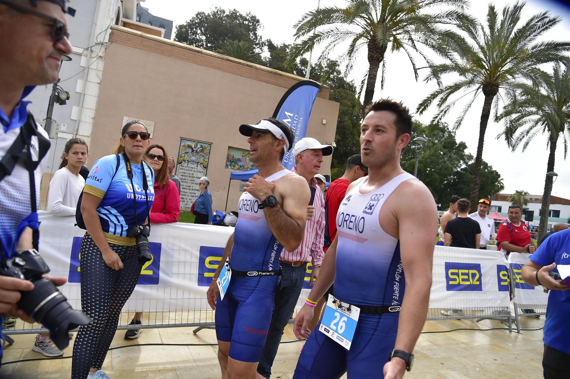 Las mejores fotos del Triatlón Ciudad de Cartagena 2023.