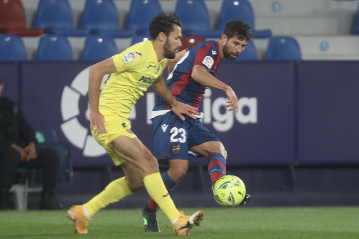 Las mejores imágenes del Levante UD - Villarreal