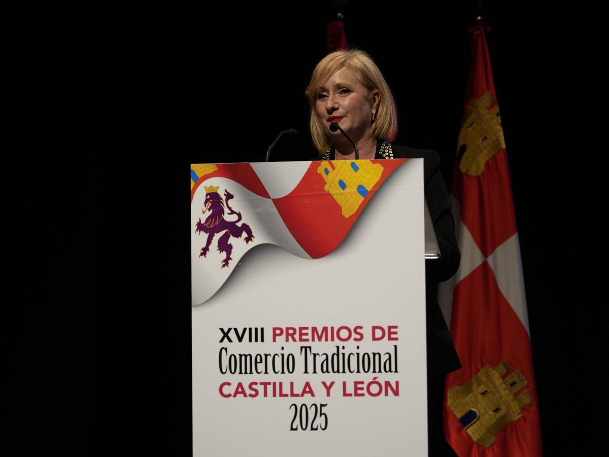 ceremonia de entrega de los Premios Comercio Tradicional de Castilla y León