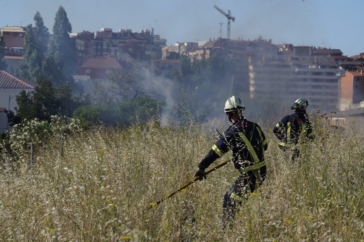 Incendio en Zamora.