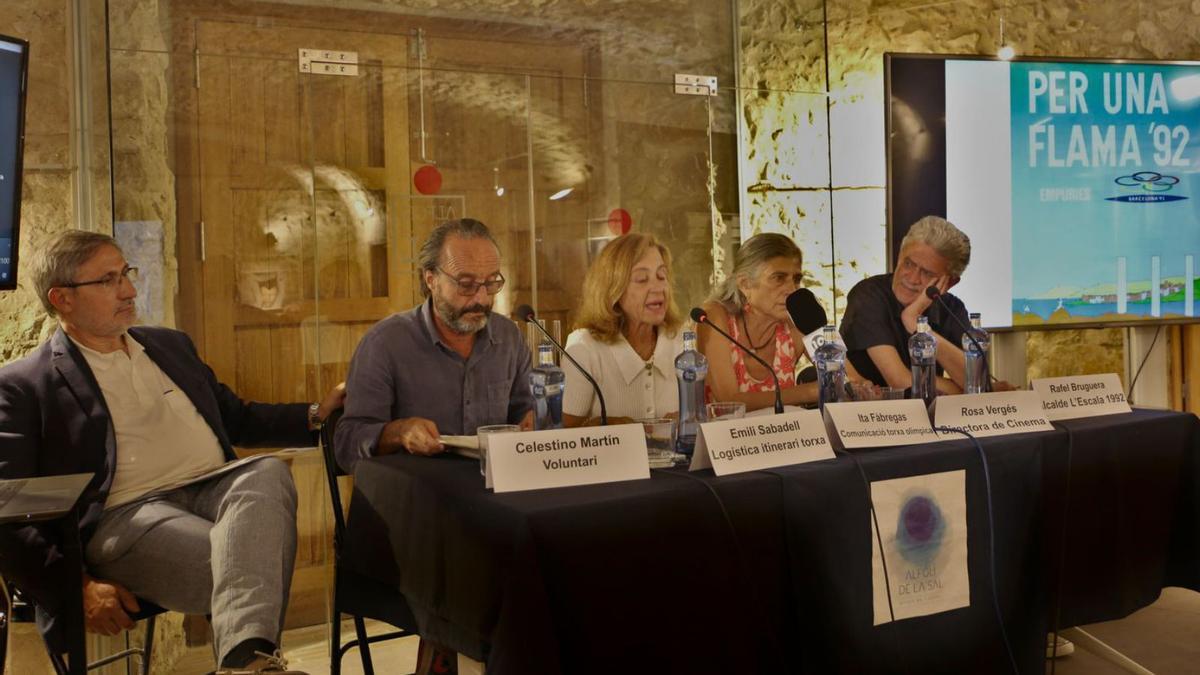 La taula rodona celebrada a l’Alfolí de la Sal