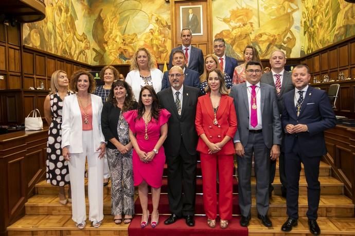 22.06.19. Las Palmas de Gran Canaria. El Cabildo de Gran Canaria celebra el pleno de constitución de la nueva corporación, con Antonio Morales como presidente, al haber sido el candidato más votado. Foto Quique Curbelo  | 22/06/2019 | Fotógrafo: Quique Curbelo