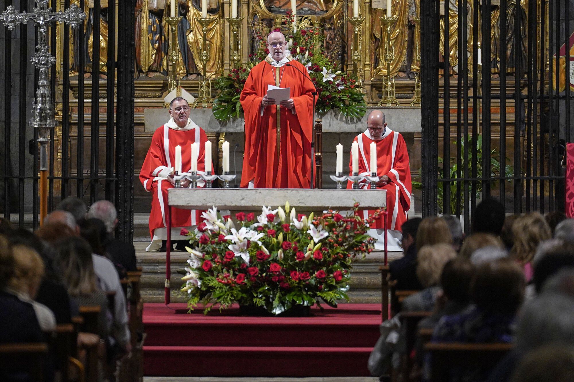 Girona Basílica de Sant Feliu missa de Sant Narcís El Bisbe de Girona evoca Sant Narcís per combatre "la guerra, la fam i la manca d'una vida digna"
