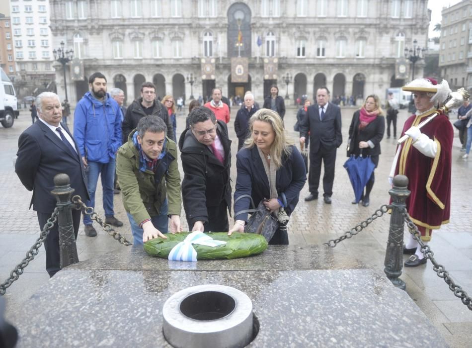 Ofrenda laica a María Pita