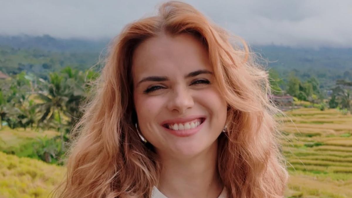 Marina Yers en el campo