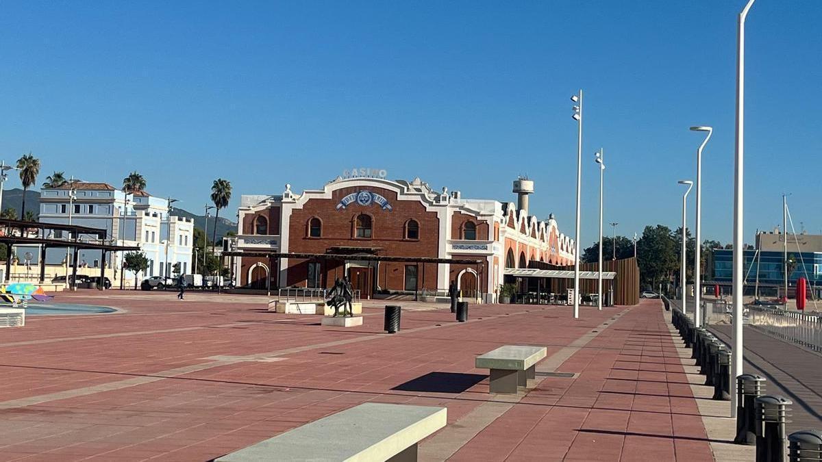 Las nuevas farolas están en el entorno del Gran Casino.