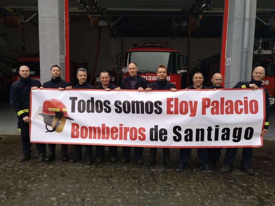 Manifestaciones de bomberos por toda España