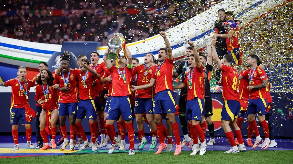 España ganó la Eurocopa 2024 y parte como favorita