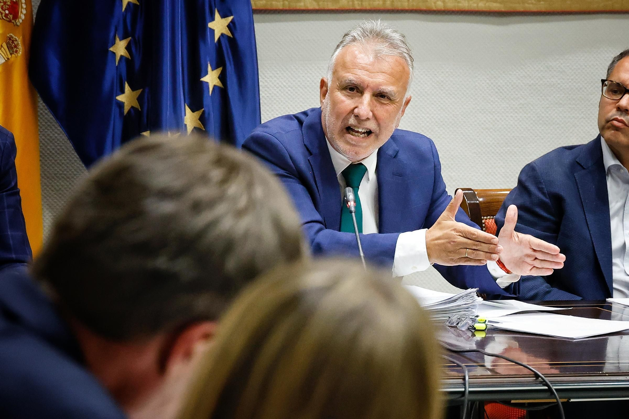 Comparecencia de Ángel Víctor Torres en el Parlamento de Canarias