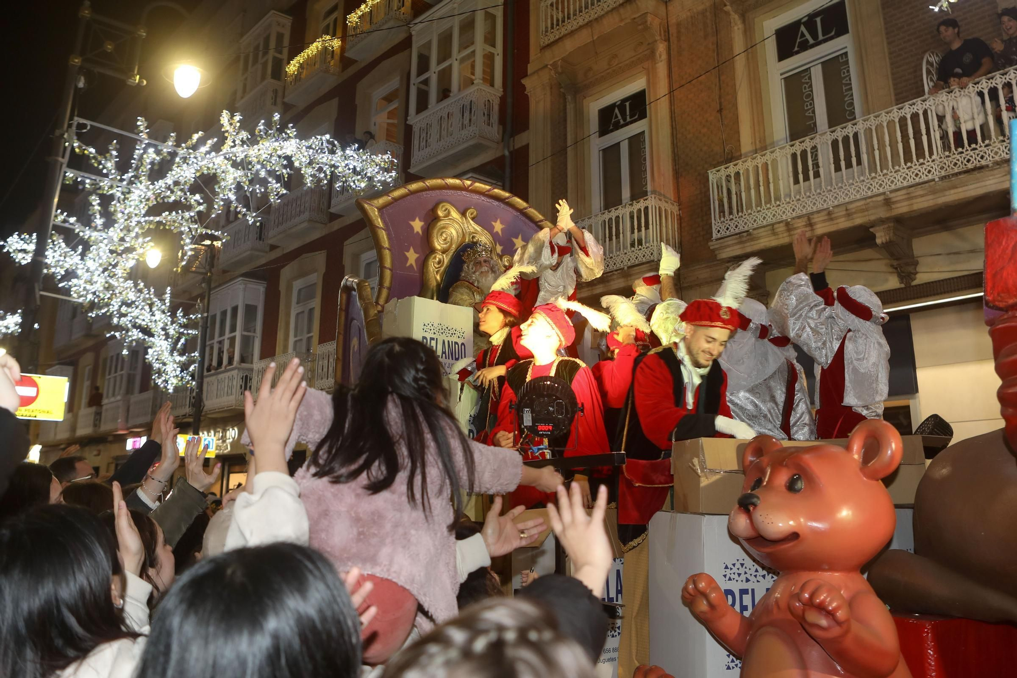 La Cabalgata de los Reyes Magos de Cartagena 2025, en imágenes
