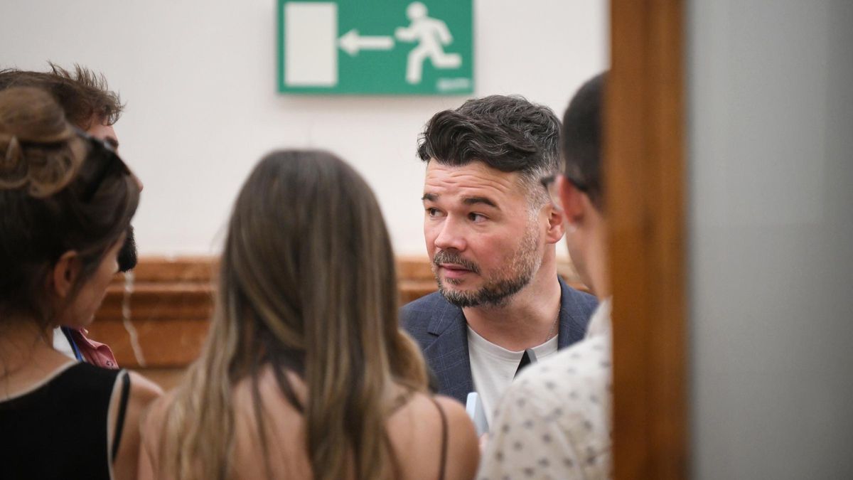 El diputado de ERC, Gabriel Rufián, durante un pleno en el Congreso de los Diputados, a 10 de junio de 2025, en Madrid (España).