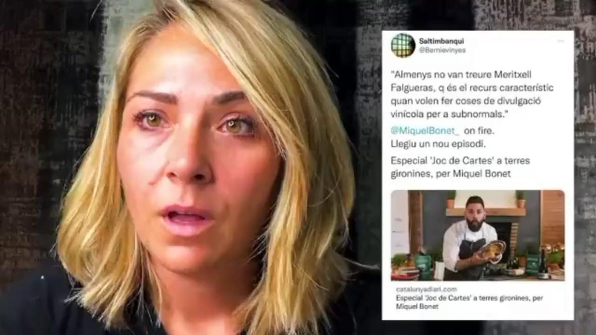 El vídeo con el que la sumiller Meritxell Falgueras denuncia "acoso e insultos" en las redes