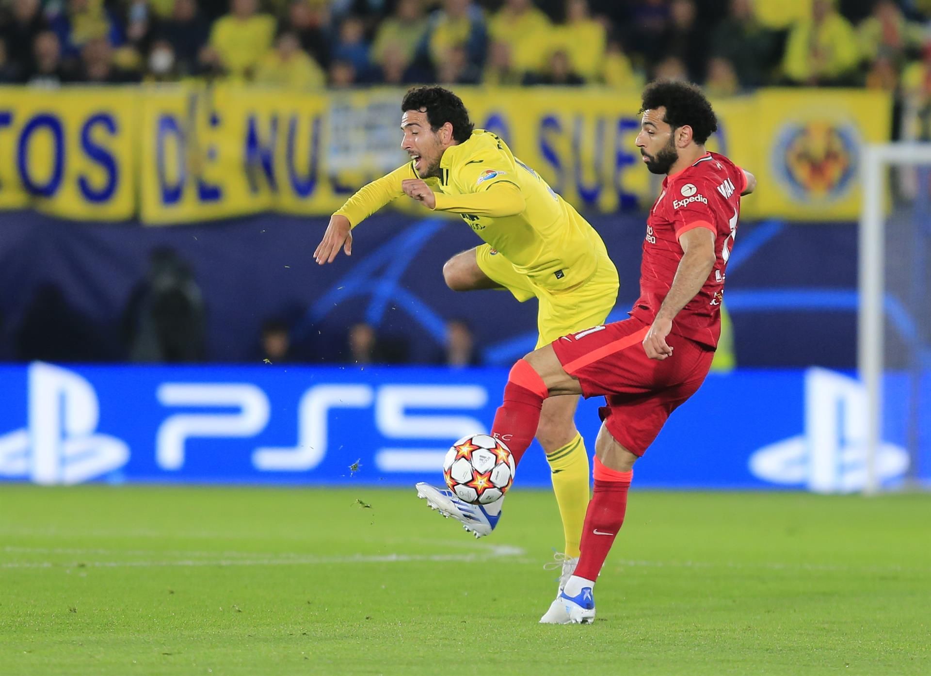 Las mejores imágenes de la primera parte del Villarreal-Liverpool