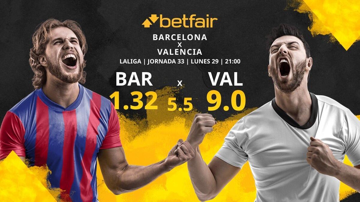 FC Barcelona vs. Valencia CF: horario, TV, estadísticas, clasificación y pronósticos