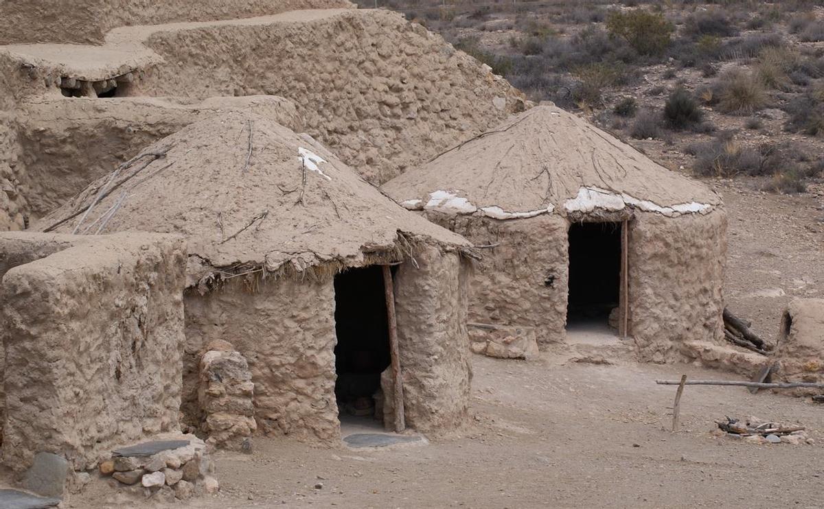 Cabañas del poblado