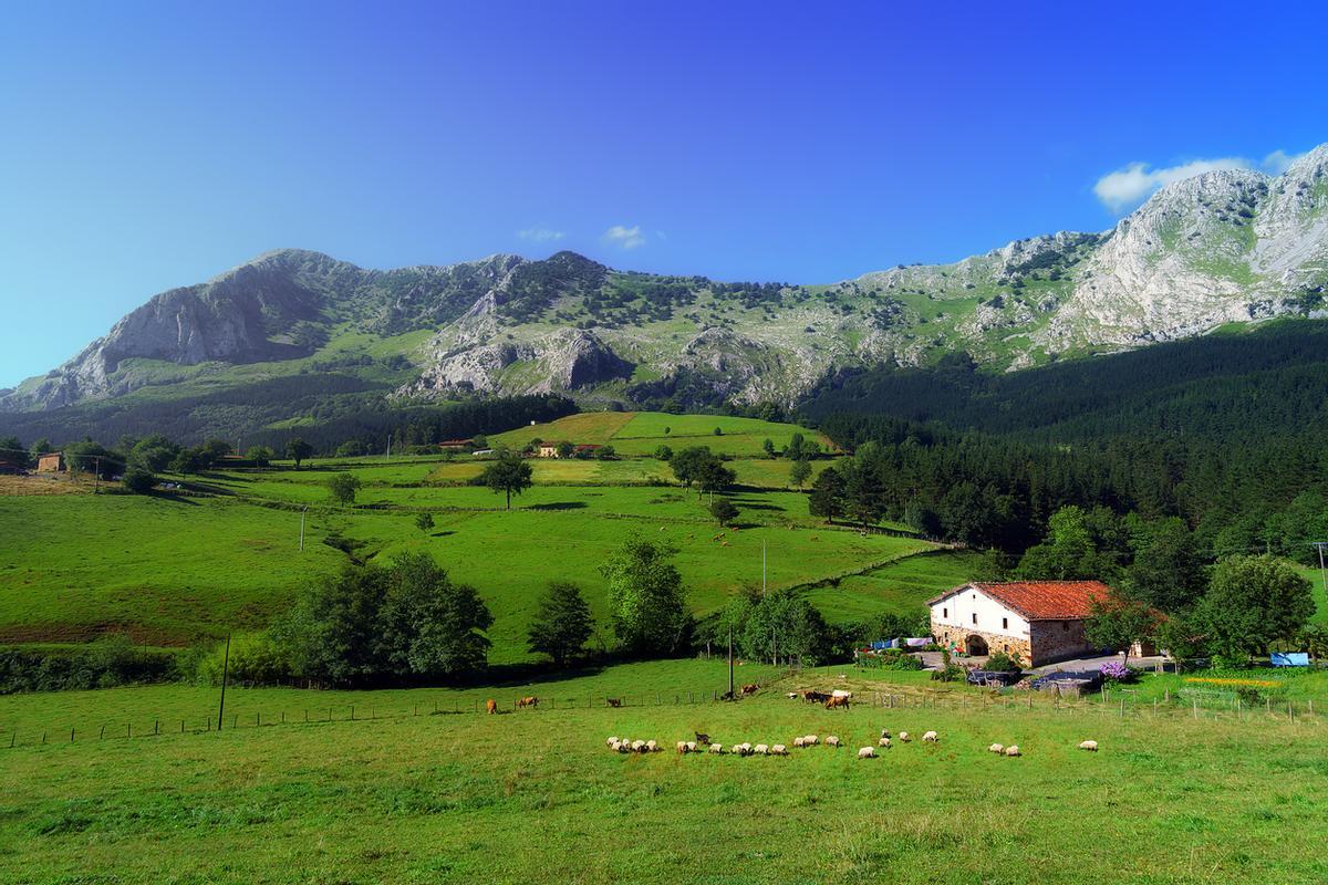 Valle de Atxondo, en Axpe.