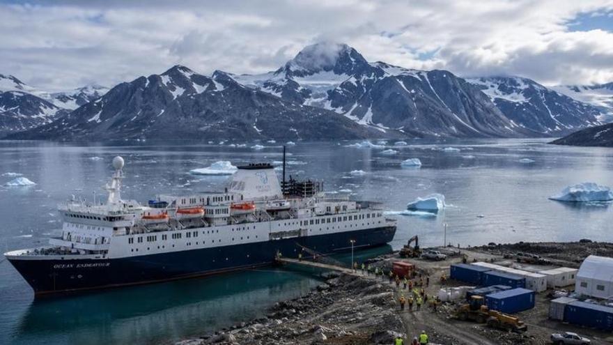 Metalships convierte un crucero en un buque hotel para 300 mineros de litio en Groenlandia
