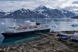 Metalships convierte un crucero en un buque hotel para 300 mineros de litio en Groenlandia