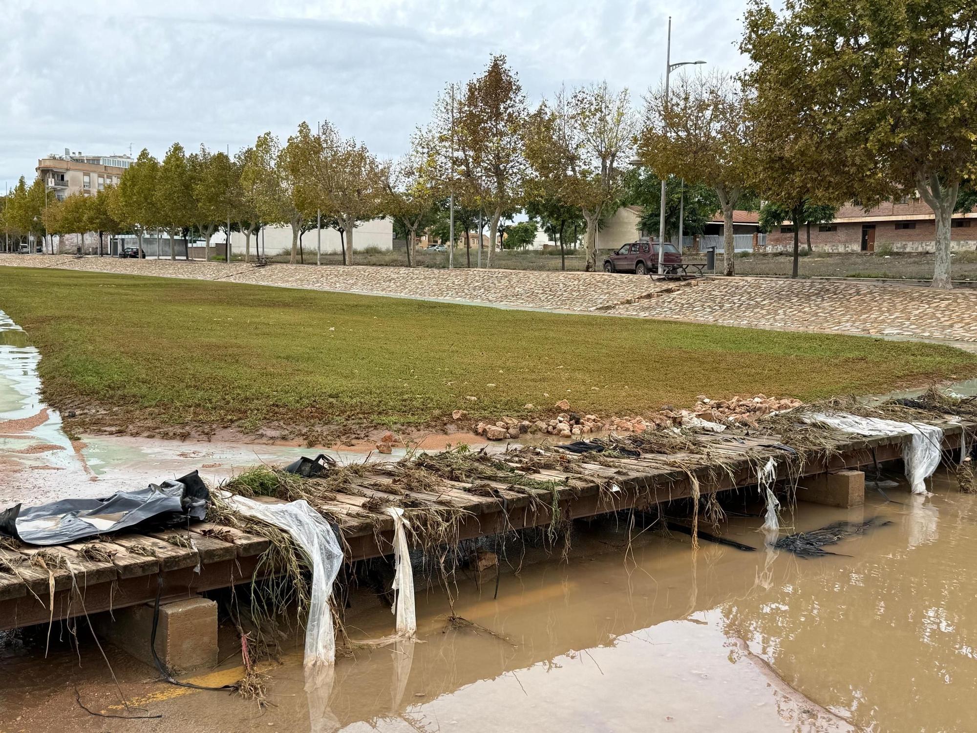 Así se encuentra Pilar de la Horadada tras la alerta roja por la dana Alice