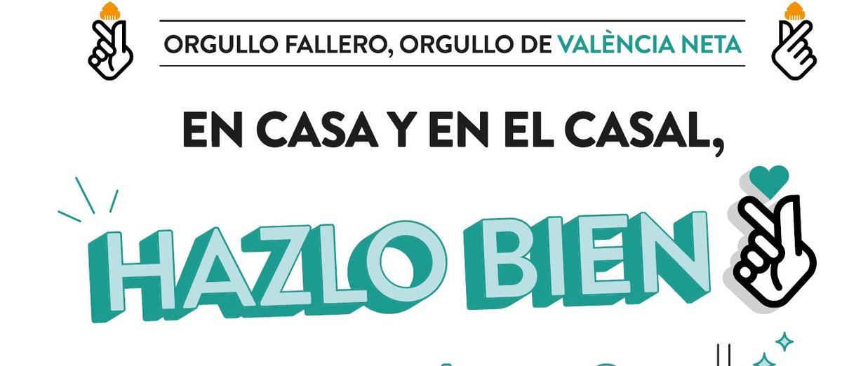 Cartelería de la nueva campaña de reciclaje en los casales.