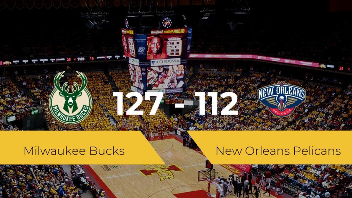 Triunfo de Milwaukee Bucks ante New Orleans Pelicans por 127-112