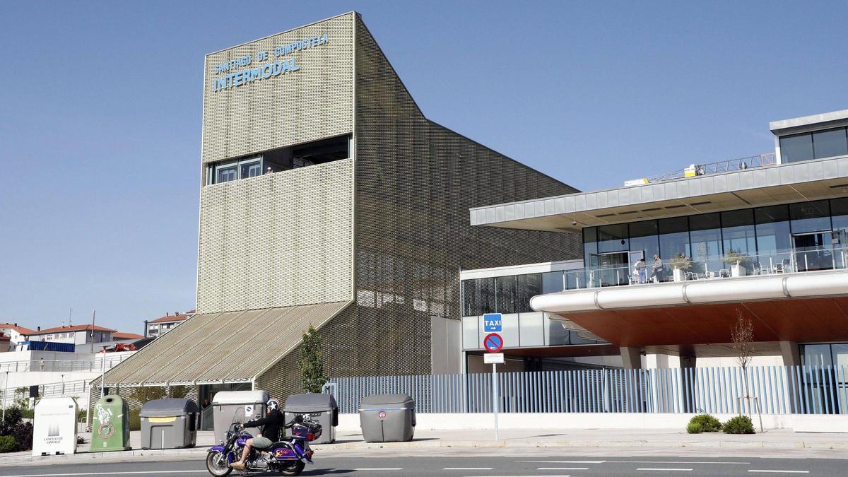 La nueva Estación Intermodal de Santiago, cuyas obras se financiaron con fondos europeos