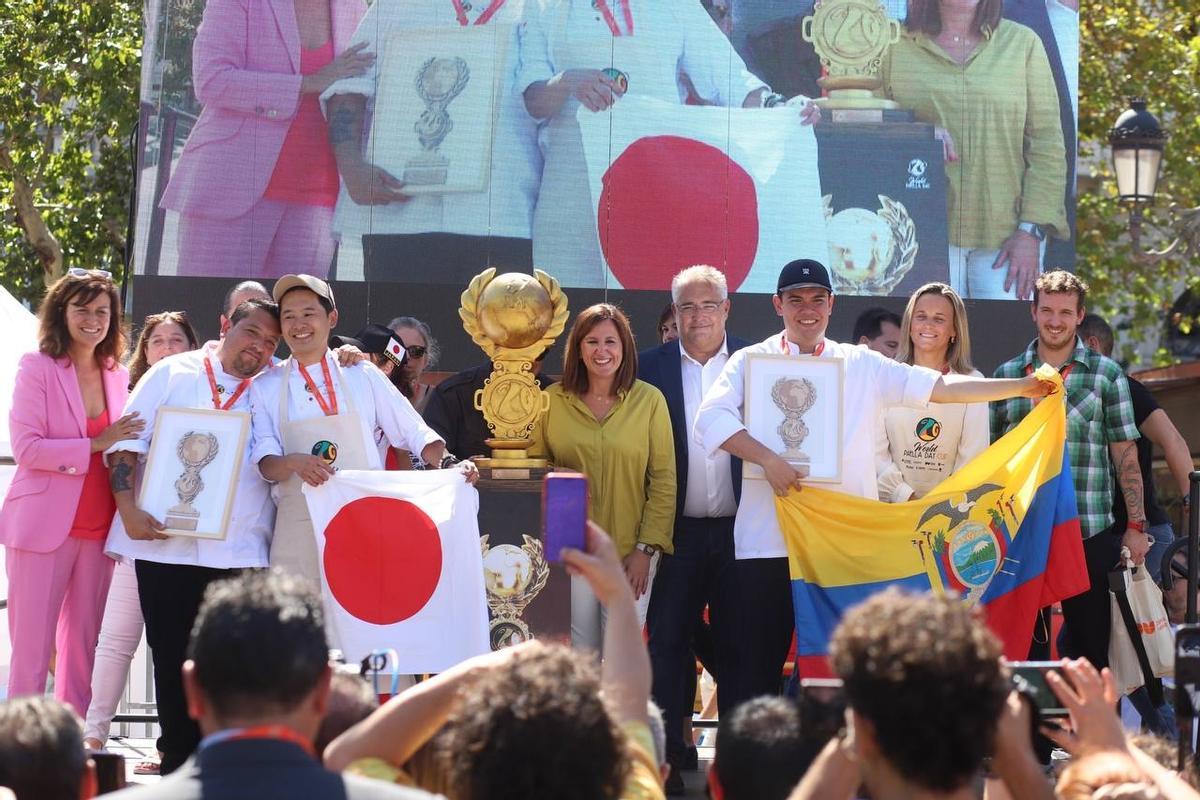 El chef Kokei Hatashita fue el ganador de la anterior edición del Paella World Day.