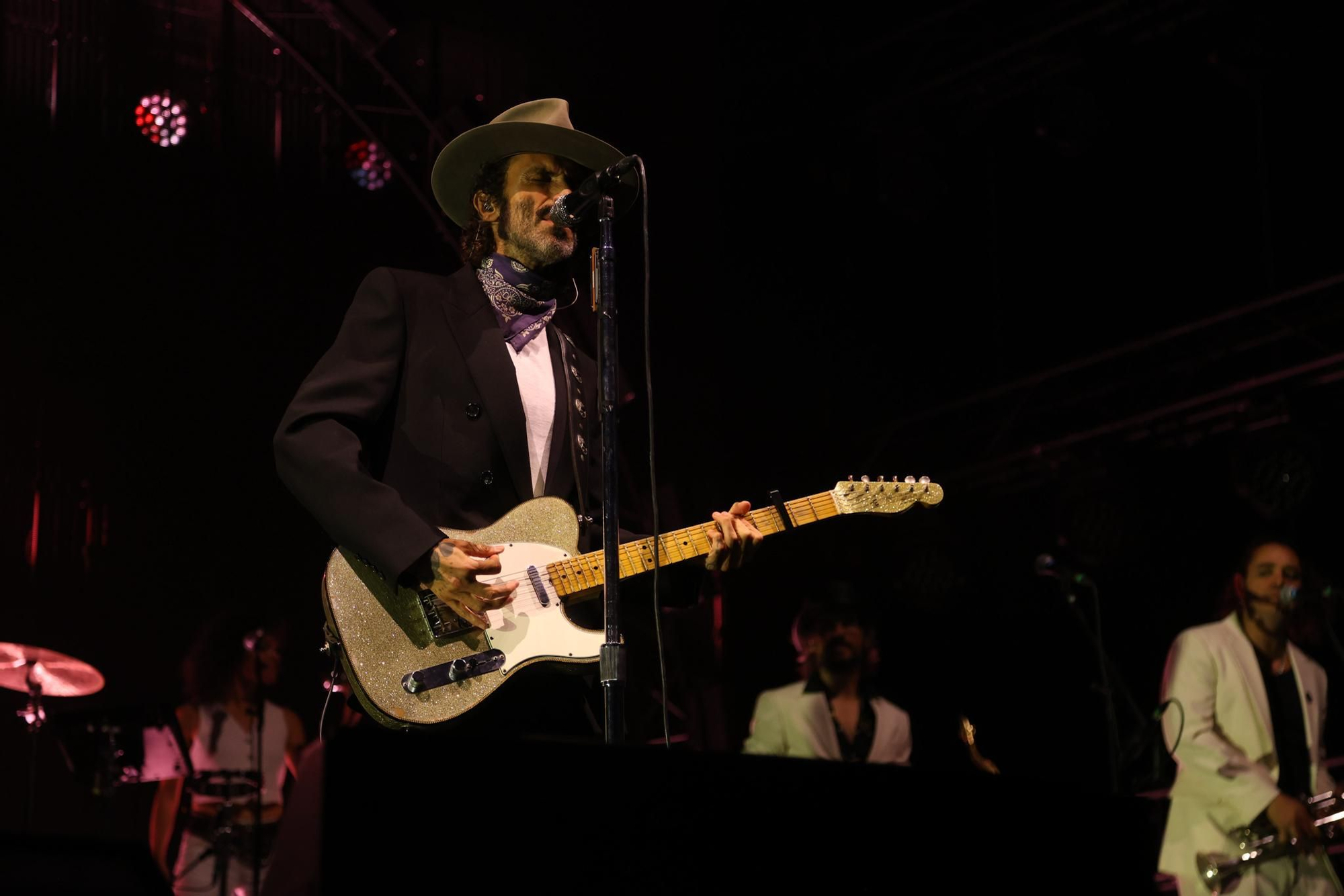 Leiva en el Muelle de Batería de A Coruña