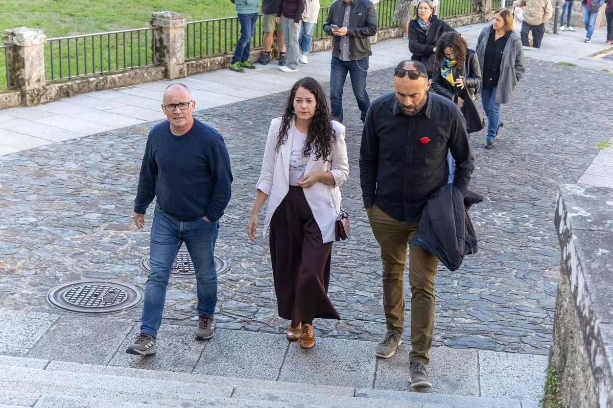 O último adeus a Xosé Manuel Beiras dende Santiago