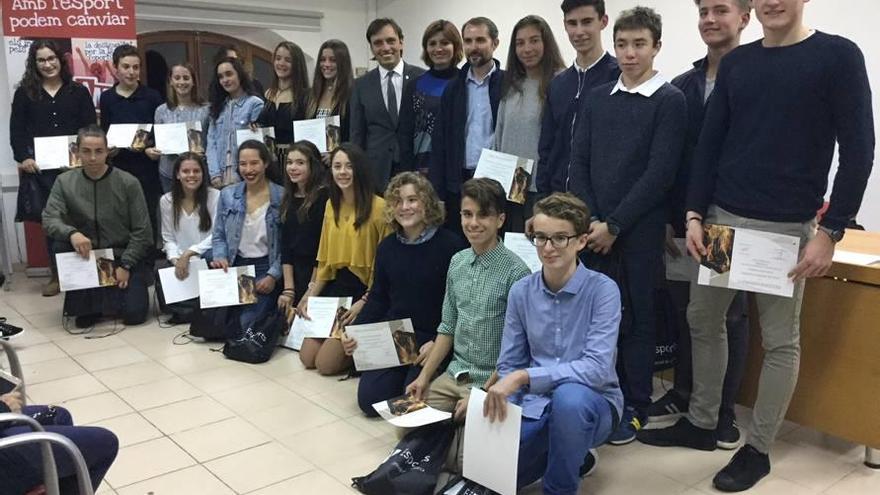 El Consell premia a 70 deportistas en edad escolar