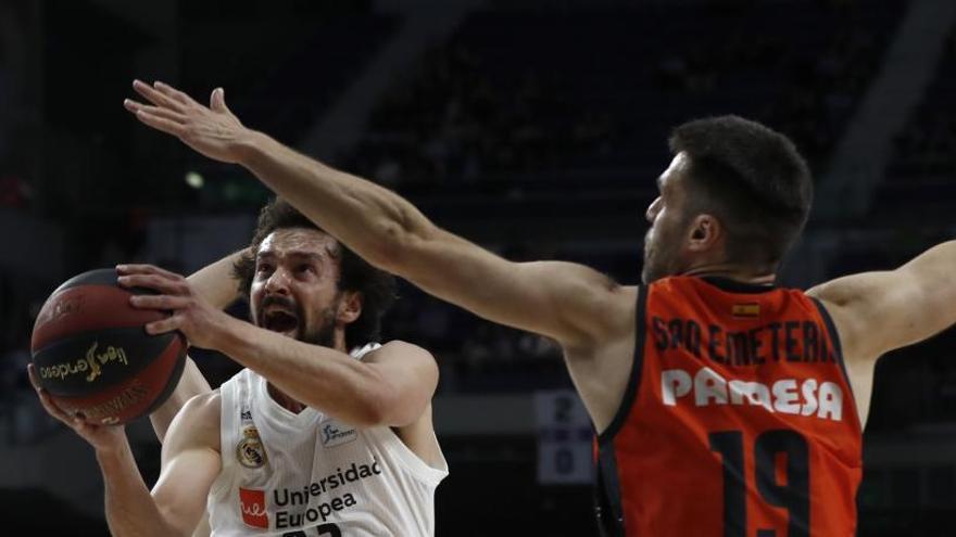 El Madrid derrota el València a semifinals de la Lliga Endesa (94-72)