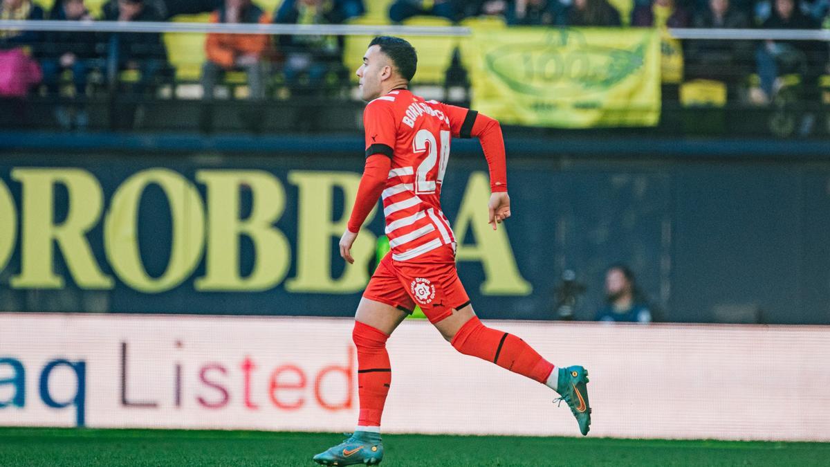 Borja García, diumenge al camp del Vila-real