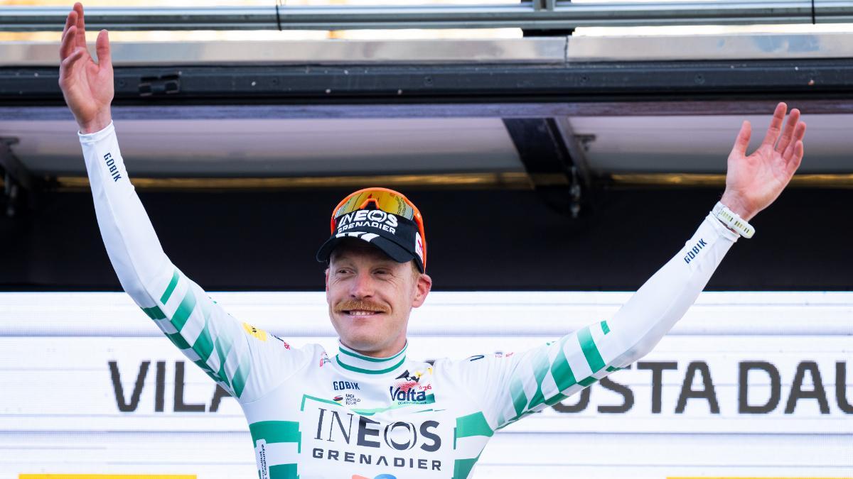 Dorian Godon se mantiene como líder de la clasificación de la Volta a Catalunya tras la etapa 4