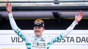 Dorian Godon se mantiene como líder de la clasificación de la Volta a Catalunya tras la etapa 4