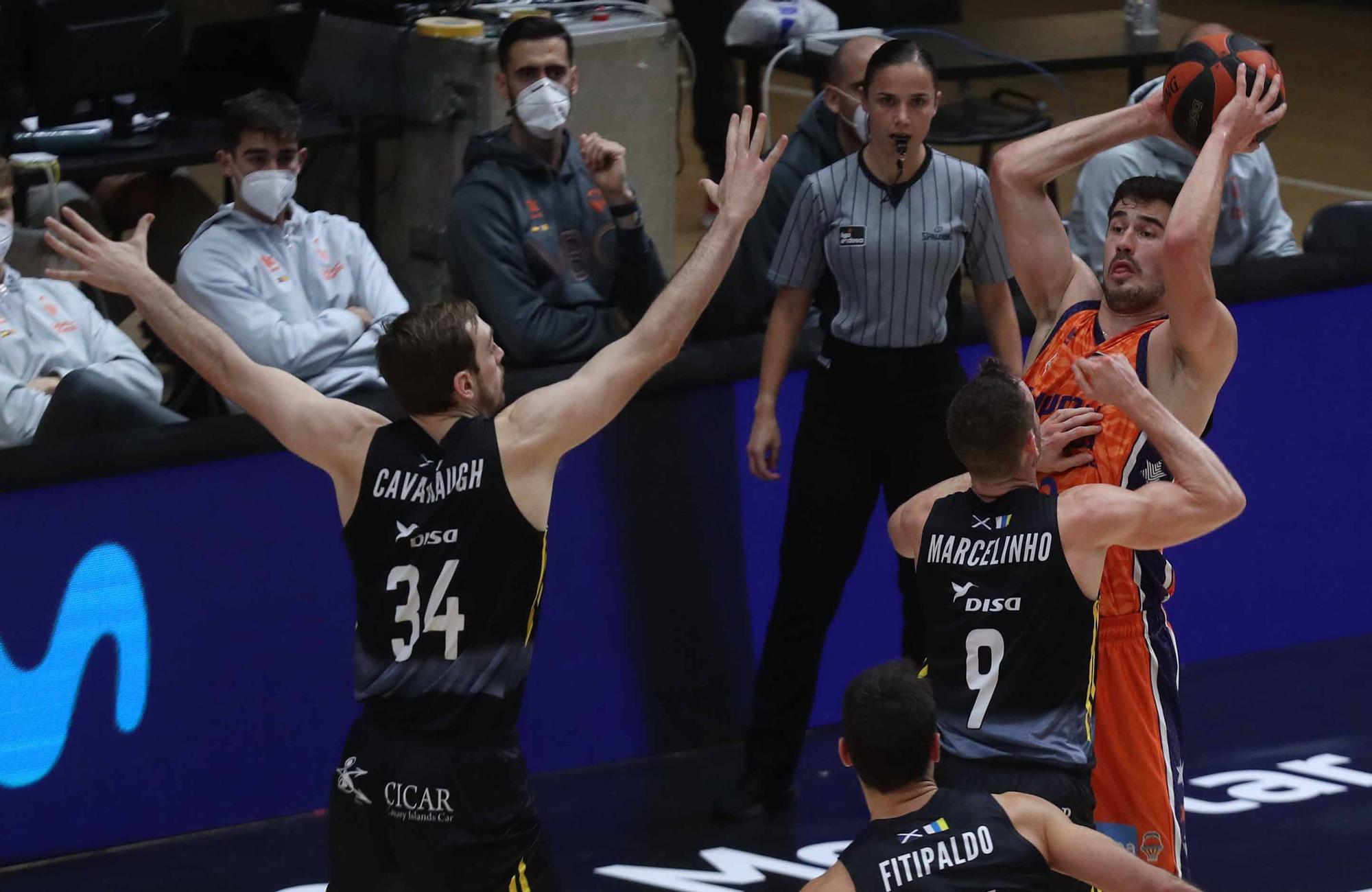 Valencia Basket - Iberostar Tenerife (89-95)