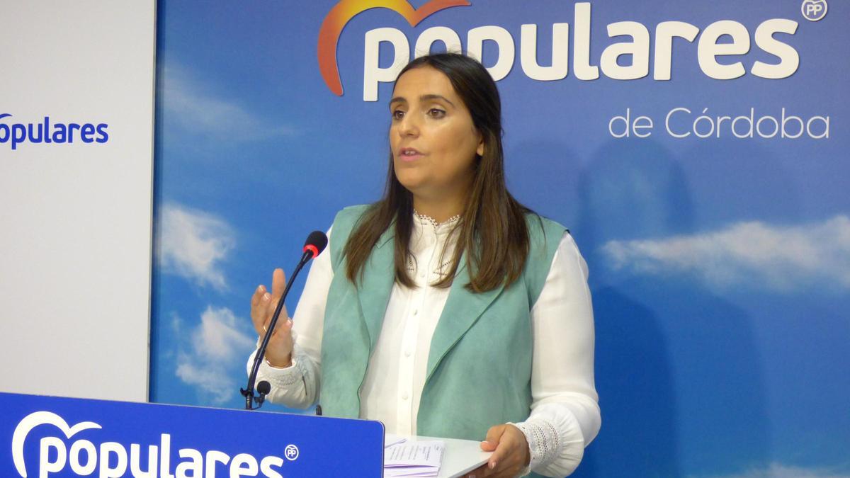 La parlamentaria andaluza del PP por Córdoba, Beatriz Jurado.