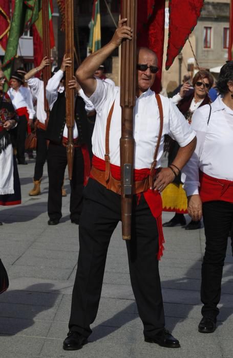 Celebración del Día de León en Gijón