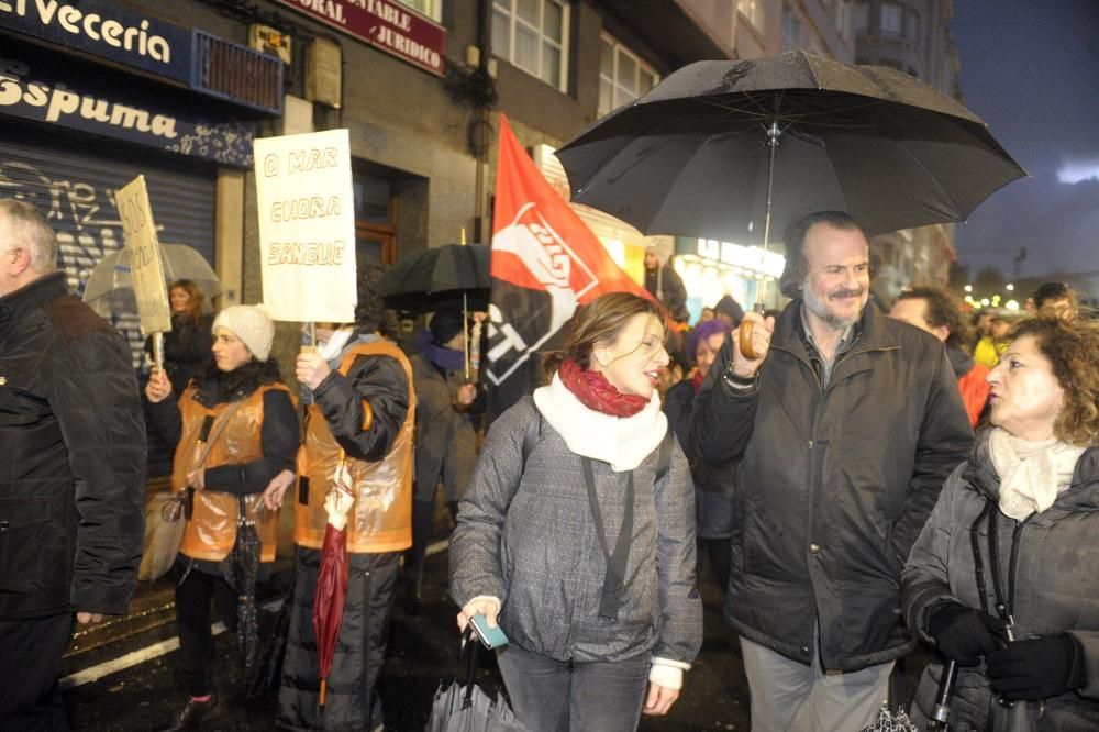 Manifiestación en A Coruña por los refugiados