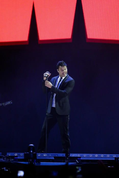 El Palma Arena se rinde a la noche loca de Ricky Martin